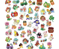 50 Pegatinas Primavera Grandes