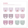 12 Pegatinas Zapatos Ballet