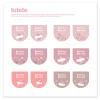 12 Pegatinas Zapatos Blossom Birds