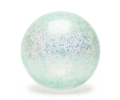 Pelota Glitter Azul 10 cm