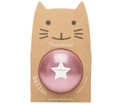 Pelota Glitter Rosa 15 cm