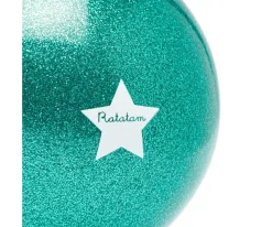 Pelota Glitter Verde 10 cm
