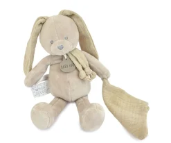 Peluche Conejo con Mini Doudou Moka Personalizable