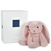 Peluche Conejo Preppy Chic Rosa 30 cm Personalizable