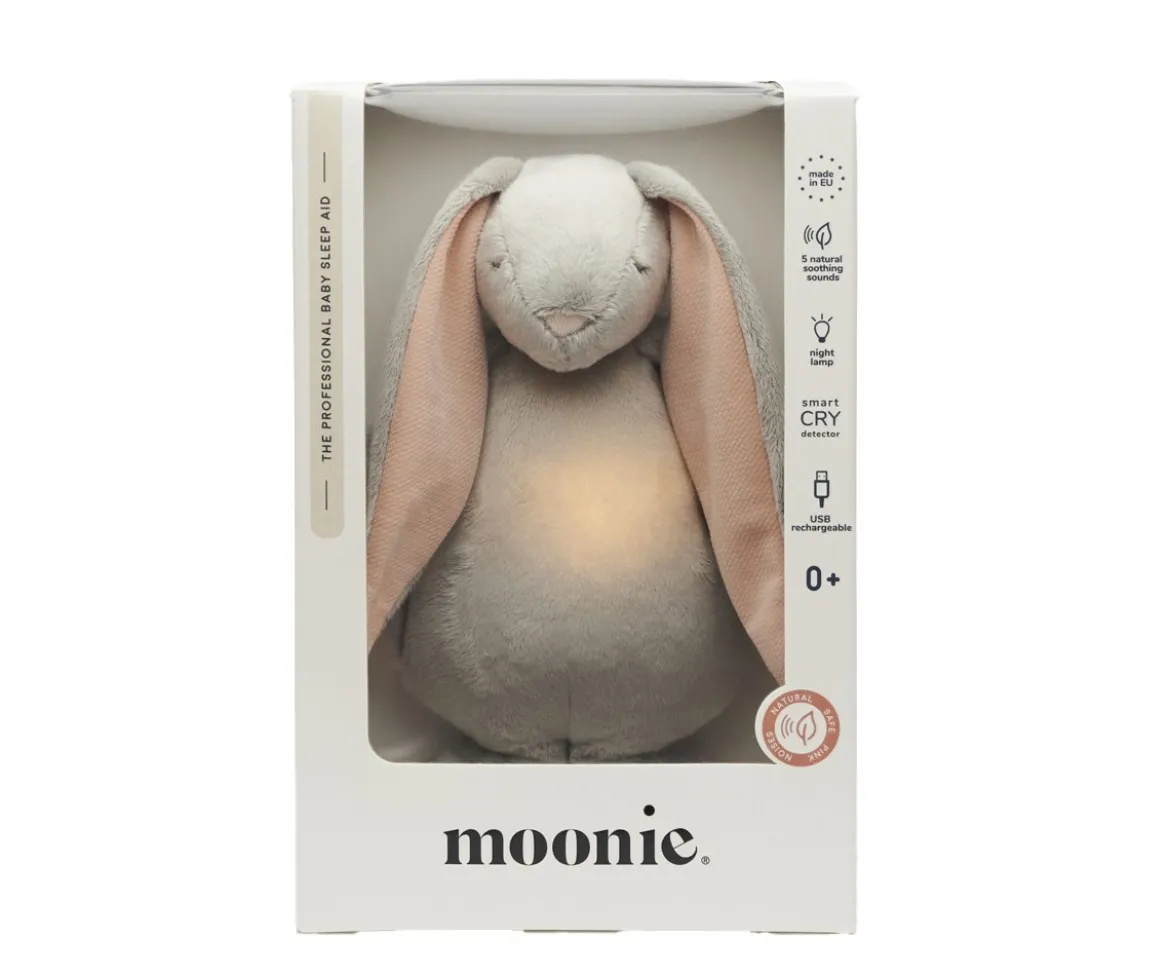 Peluche Luz-Sonido Conejo Moonie 2.0 Cloud Personalizable