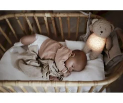 Peluche Luz-Sonido Oso Orgánico Moonie 2.0 Gray