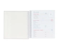 Pequeña Agenda Guardería Personalizable Circus Show
