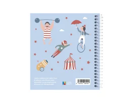 Pequeña Agenda Guardería Personalizable Circus Show
