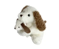 Perrita Nafi con su Bebé 15cm