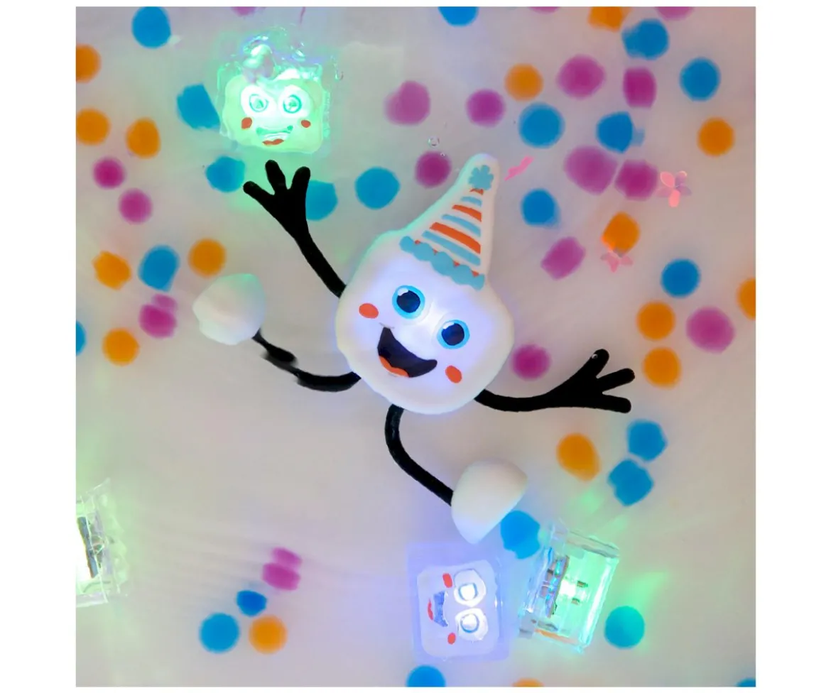 Personaje + 2 Cubos Iluminados Party Pal Multicolor