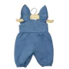 Peto Claudie Bleu Jean para Muñeco Gordis