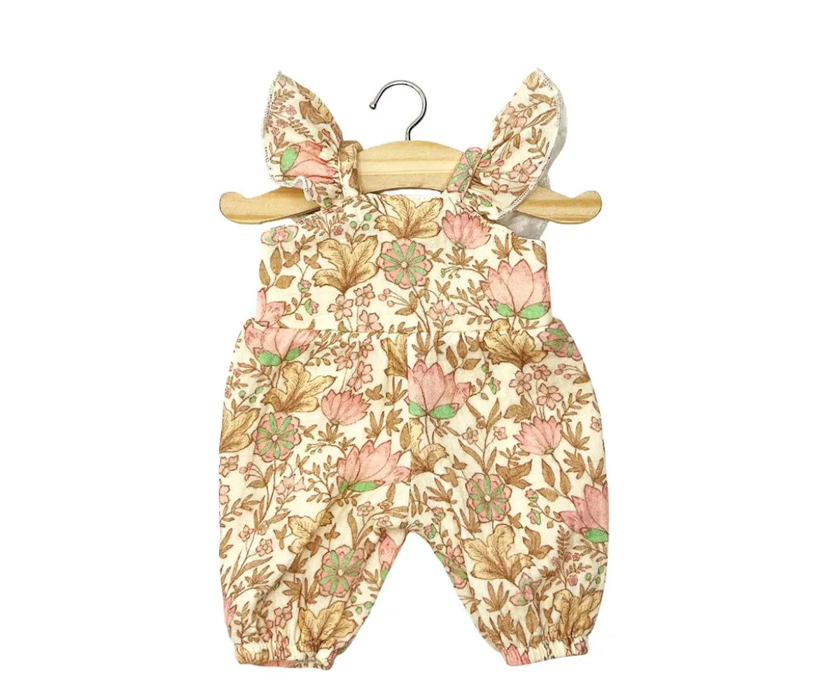 Peto Claudie Doble Gasa Indienne Rosée para Muñeco Gordis