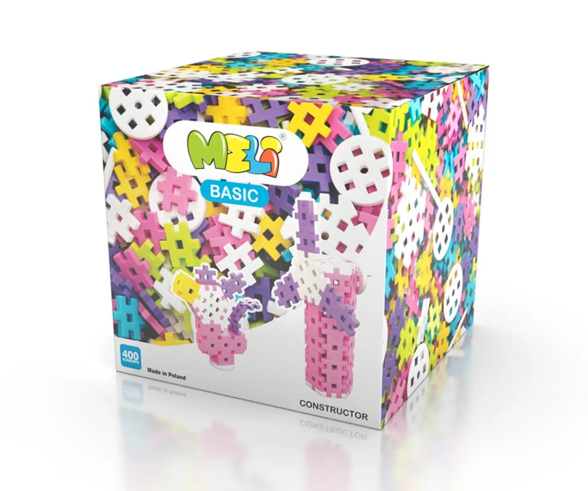 400 Piezas Basic Constructor Pink