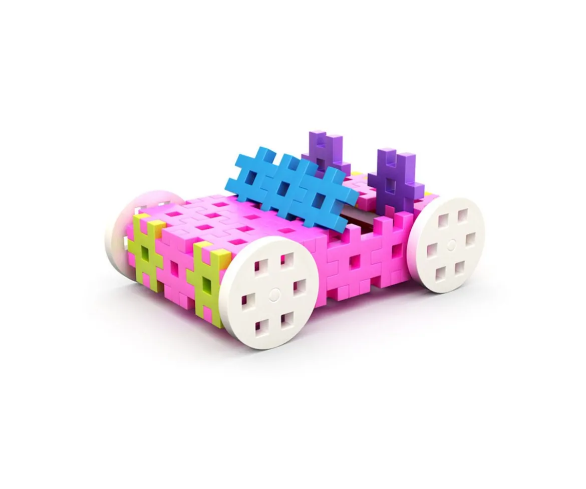 250 Piezas Basic Pastel Constructor Travel Box