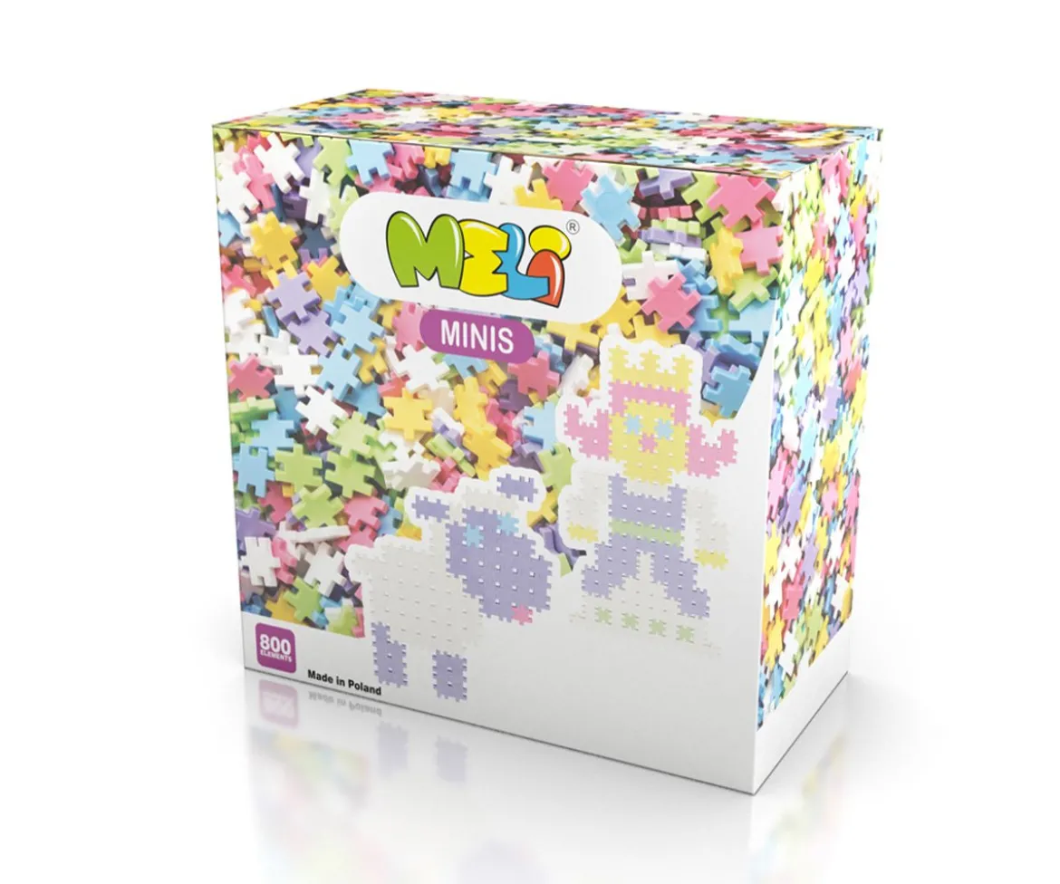 800 Piezas Classic Minis Pastel