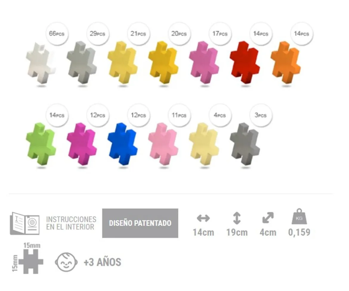 Piezas de Construcción Minis Tematic Unicornio