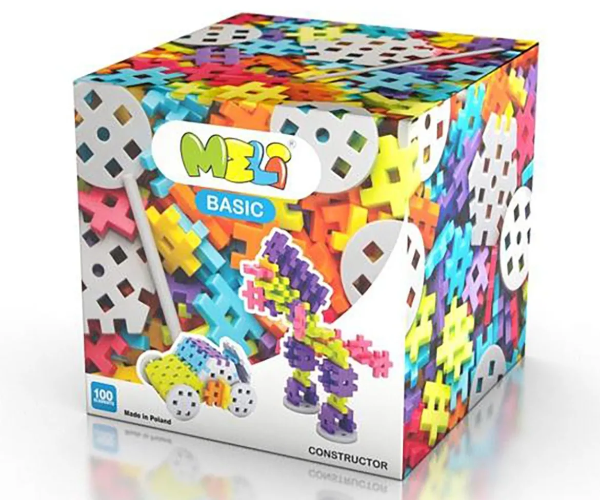 100 Piezas de Constructor