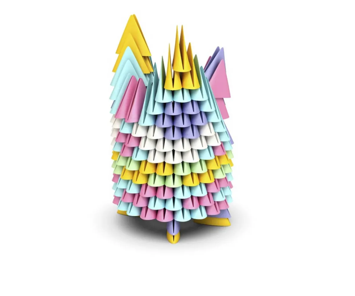 500 Piezas Pastel Gami