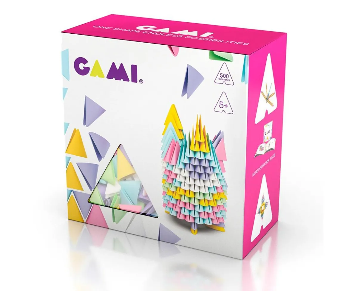 500 Piezas Pastel Gami