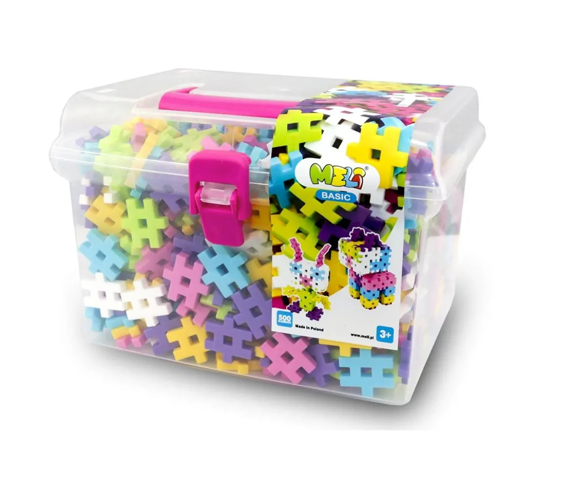 500 Piezas Travel Box Basic Pastel
