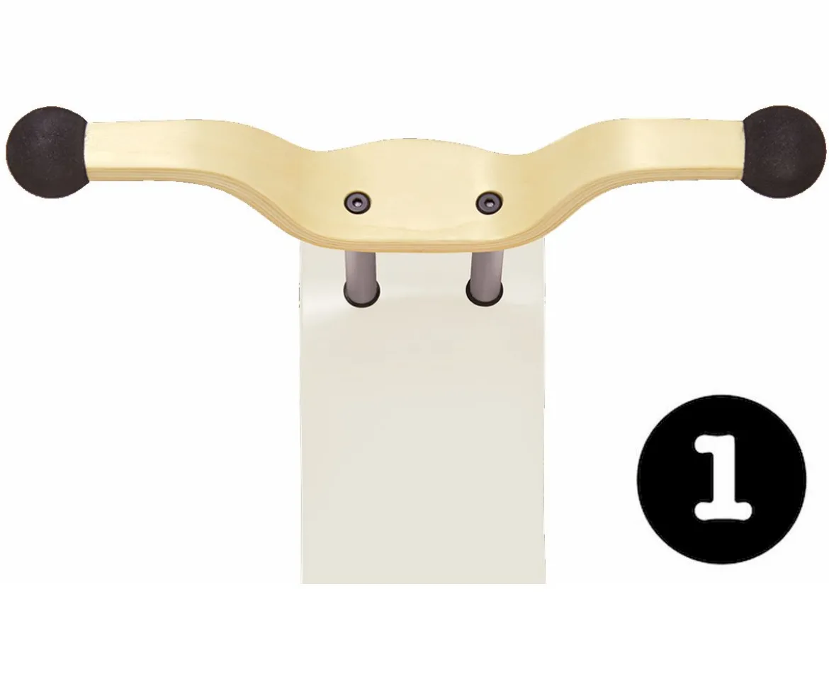 Pieza 1 Top Mini-Flip Vintage White