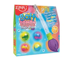 Pincel Mágico + 4 Bombas de Baño