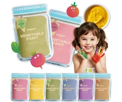 Pintura Vegetal en Polvo Natural 6 Colores