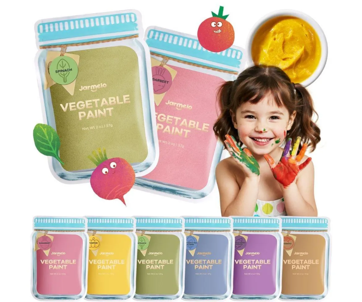 Pintura Vegetal en Polvo Natural 6 Colores