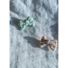 2 Pinzas para Pelo con Lazo de Coleta Fern Plaid