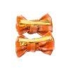2 Pinzas para Pelo con Lazo de Coleta Sunset Gingham