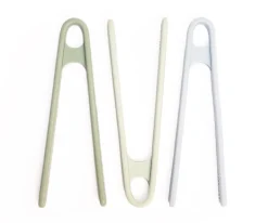 3 Pinzas Silicona Green