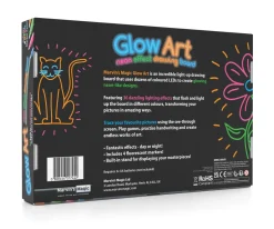 Pizarra de Dibujo Luminosa Glow Art Negra