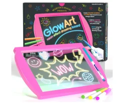 Pizarra de Dibujo Luminosa Glow Art Rosa