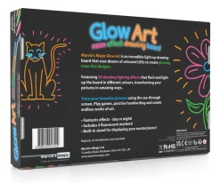 Pizarra de Dibujo Luminosa Glow Art Rosa