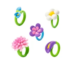 Plastilina Interactiva Anillos Florales (3 botes)