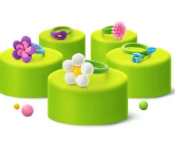 Plastilina Interactiva Anillos Florales (3 botes)