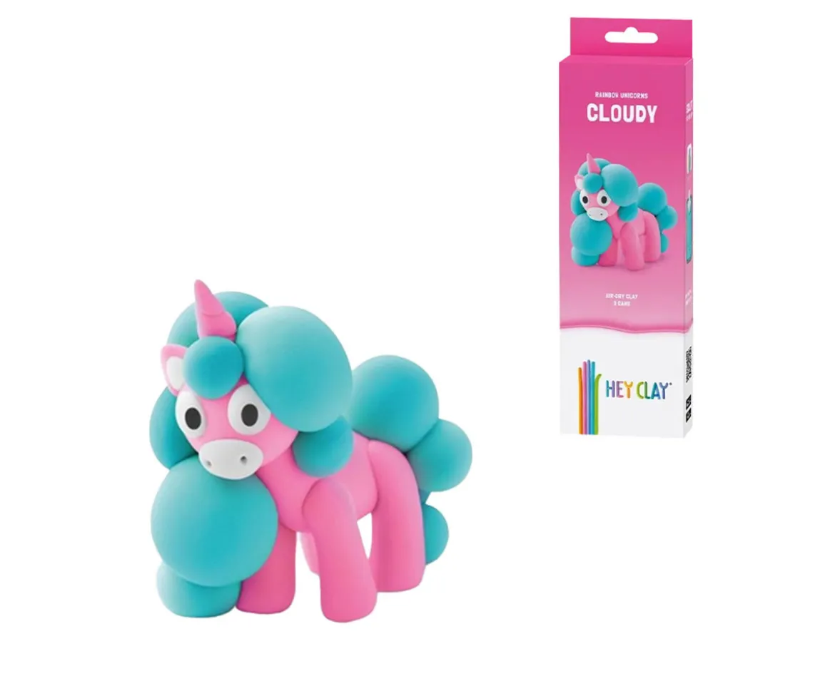 Plastilina Interactiva Unicornio Arcoiris (3 colores)