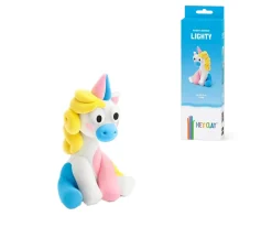 Plastilina Interactiva Unicornio Lighty (3 botes)