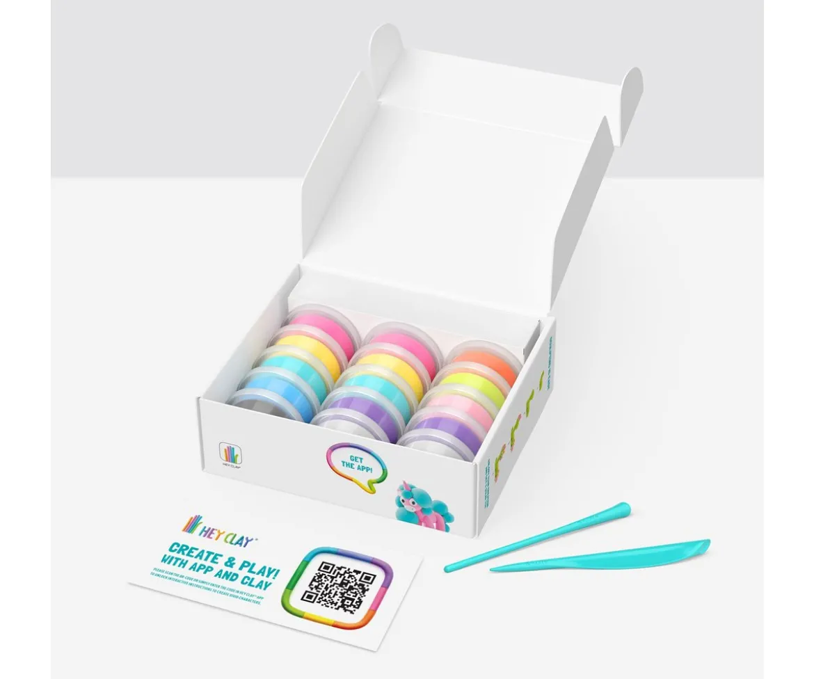 Plastilina Interactiva Unicornios Arco Iris (15 botes)