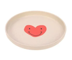 Plato Antideslizante Eco Happy Heart