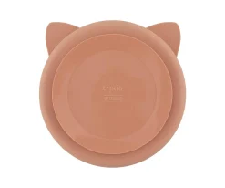 Plato 3 Compartimentos Silicona con Ventosa Mr. Cat