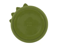 Plato 3 Compartimentos Silicona con Ventosa Mr. Dino