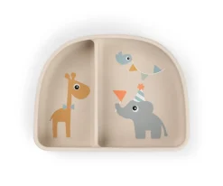 Plato con Compartimentos Stick&Stay Celebration Sand
