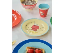 Plato de Melamina Snoopy Cream