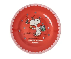 Plato de Melamina Snoopy Red