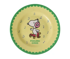 Plato de Melamina Snoopy Yellow