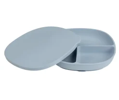 Plato de Silicona con Tapa Ocean