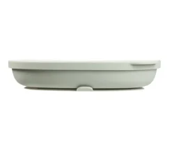 Plato de Silicona con Tapa Sage