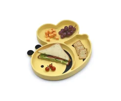 Plato de Silicona con Ventosa Bee