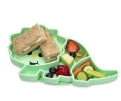 Plato de Silicona con Ventosa Dinosaurio